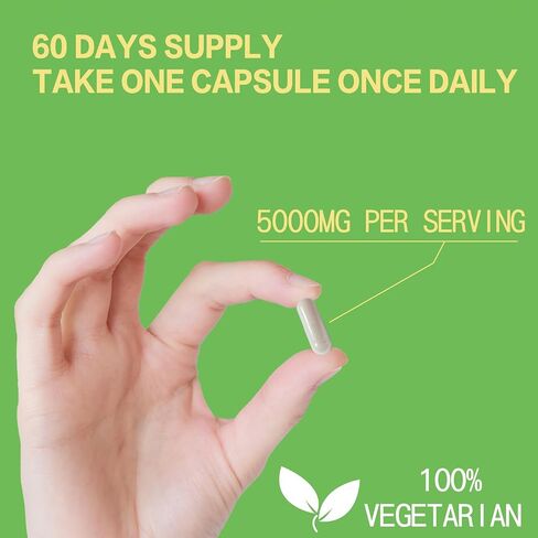 Lovita Odorless Garlic Extract, 50mg 100:1 Concentrate, High Potency, 1.25% Allicin, Gluten-Free, Supports Immune & Cardiovascular Health, 60 Vegan Capsules, 2 Month Supply in Kuwait