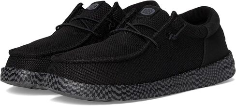 HEYDUDE Men's Wally Funk Warped Geo (Little Big Kid) Slip-On in Saudi Arabia