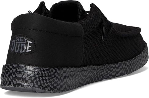 HEYDUDE Men's Wally Funk Warped Geo (Little Big Kid) Slip-On in Saudi Arabia