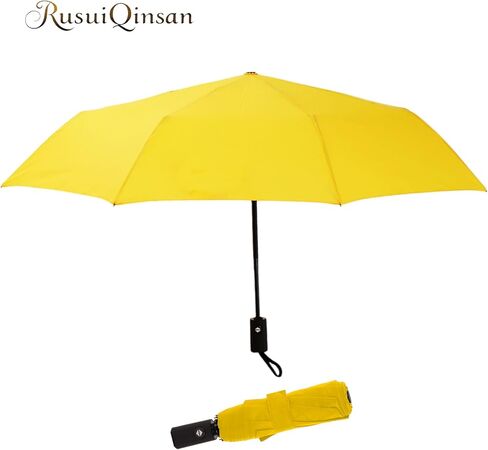 Windproof Travel Umbrella Sturdy Fiberglass Frame Compact Umbrella Auto Open Close Portable UV Protection. in Saudi Arabia