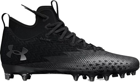 حذاء كرة قدم رجالي من Under Armour Spotlight Clone 3.0 MC باللون الأبيض والبرتقالي in Saudi Arabia