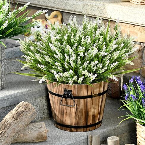 WAIPFARU MUMS FALE DECRED ، 20 حزم UV مقاومات فو للمزارعين في الهواء الطلق ، Fall Flowers مصطنعة للديكور ، نباتات فو لزخرفة الشكر الشرفة المنزلية (Orange) in Kuwait