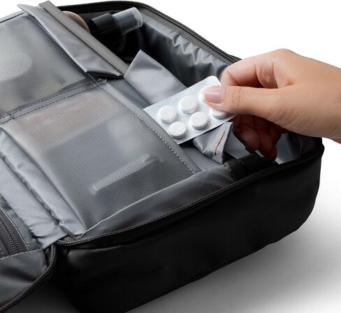 مجموعة أدوات الزينة المعلقة Bellroy Plus (حقيبة أدوات زينة معلقة سعة 8 لتر) - أسود in Kuwait