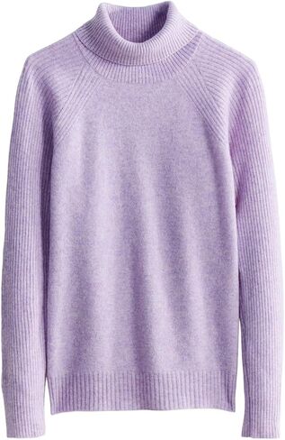 Bollrllr Cashmere Sweater Women's Knitted 100% Merino Wool Turtleneck Long Sleeve Sweater in Saudi Arabia
