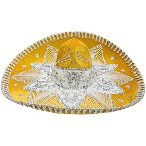 Traditional Mexican Charro Sombrero, Colorful Embroidery, Mariachi Style in Kuwait