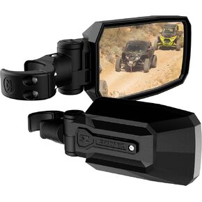 Seizmik Trailrider UTV العرض الجانبي المرآة مجموعة من Polaris Pro-Fit و Can-AM نماذج ROPs UTV | جسم القيمة المطلقة | متوافق مع Select Polaris ، Can AM ، John Deere ، CF Moto ، Bobcat ، Textron Models in Kuwait