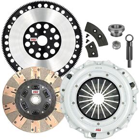 ClutchMaxPRO Performance Stage 3 Clutch Kit with Chromoly Flywheel Compatible with 1979-1985 Ford Mustnag 1986-1995 GT LX5.0 1993-1995 Cobra SVT 1982-1986 Mercury Capri 5.0L (CP07042DFLSF-ST3) in Saudi Arabia