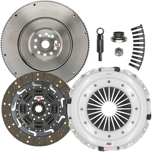ClutchMaxPRO Performance Stage 2 Clutch Kit with Flywheel Compatible with 1994 1995 1996 1997 F-Super Duty F250 F350 F59 7.3L 8cyl Turbo Diesel CP07154HDFW-ST2) in Kuwait