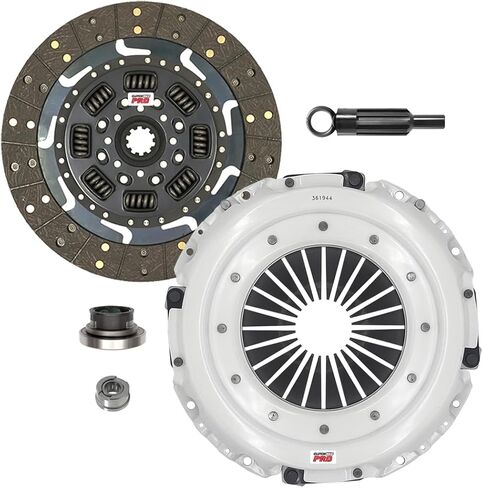 ClutchMaxPRO Performance Stage 2 Clutch Kit with Flywheel Compatible with 1994 1995 1996 1997 F-Super Duty F250 F350 F59 7.3L 8cyl Turbo Diesel CP07154HDFW-ST2) in Saudi Arabia