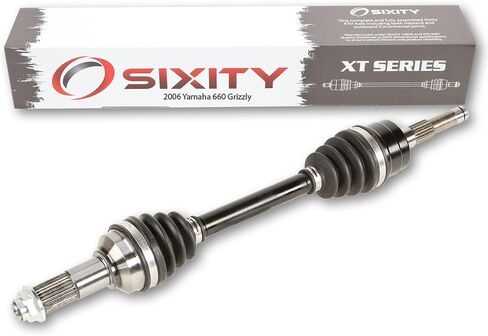 Sixity XT الأمامية المحور الأيسر متوافق مع Yamaha Grizzly 660 2006 - YFM660FAHDV AHV ASEV AV 4X4 in Saudi Arabia