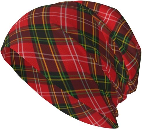 Christmas Beanie Hat for Women Men Cute Xmas Knitted Hat Soft Stretchy Ski Beanie Cap Unisex Slouchy Skull Caps in Kuwait