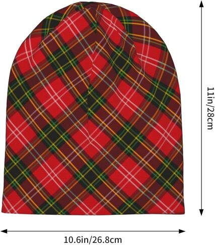 Christmas Beanie Hat for Women Men Cute Xmas Knitted Hat Soft Stretchy Ski Beanie Cap Unisex Slouchy Skull Caps in Kuwait