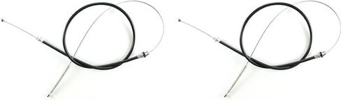 Parking Brake Cable - Rear Parking Brake Cable Universal Standard Brake Cable Set 2PC Compatible with Mustang 1965 in Saudi Arabia