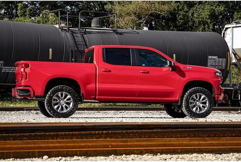 Country Country 3.5 "Lift Kit W/N3 Struts for 2019-2024 CHEVY/GMC 1500-29532RED in Kuwait