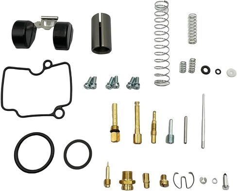 VM22 Carburetor Repair Kit Gasket Floats Jets Motorcycle Carburetor Repair Kit Propergike Partiping Part متوافق مع YM YBR125 JYM125 in Saudi Arabia