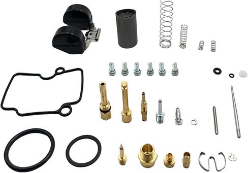 VM22 Carburetor Repair Kit Gasket Floats Jets Motorcycle Carburetor Repair Kit Propergike Partiping Part متوافق مع YM YBR125 JYM125 in Saudi Arabia