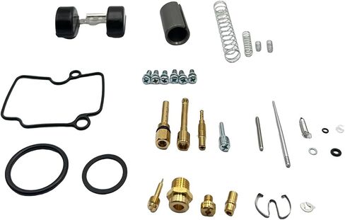 VM22 Carburetor Repair Kit Gasket Floats Jets Motorcycle Carburetor Repair Kit Propergike Partiping Part متوافق مع YM YBR125 JYM125 in Saudi Arabia