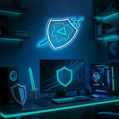 Surfer Neon Sign Surfing Led Neon Light Signs Home Wall Decor, LED Sports Light with USB Powered Adjustable Brightness Switch for Room Decor, Gifts for Boys, Teens, Kids in Saudi Arabia
