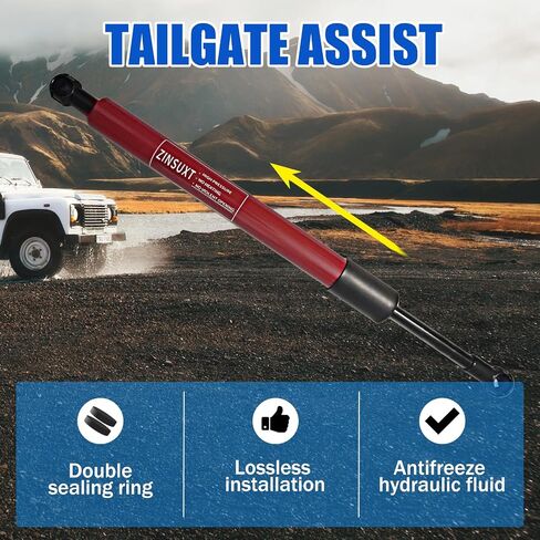 مساعد الباب الخلفي لسيارة Ford F150 2015-2023، مساعد رفع الباب الخلفي لشاحنة بيك اب يناسب Ford F-150 2015 2016 2017 2018 2019 2020 2021 2022 2023 in Kuwait