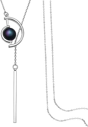 Gleamart Long Pendant Sweater Necklace in Kuwait