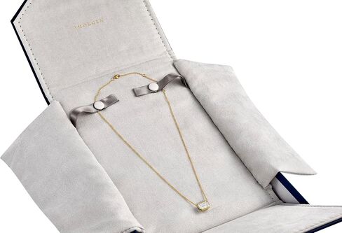 Emerald Cut Bezeled Solitaire Lab-Grown Diamond Necklace in 14k Yellow Gold – 2.62 Total Carats – E-F Color VS2 Clarity – Fine Jewelry Women’s Pendant for Elegant Daily Wear or Luxury Gift - IGI Certified in Saudi Arabia