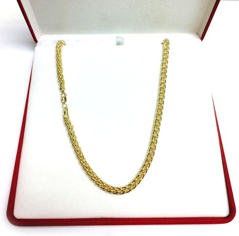 Jewelry Affairs 14K Yellow Gold Filled Round Franco Chain Necklace, 6.0mm in Saudi Arabia