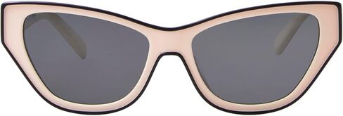 Tory Burch TY7206U 198887 Sunglasses Women's Ivory/Black/Gold/Dark Gray 54mm in Saudi Arabia