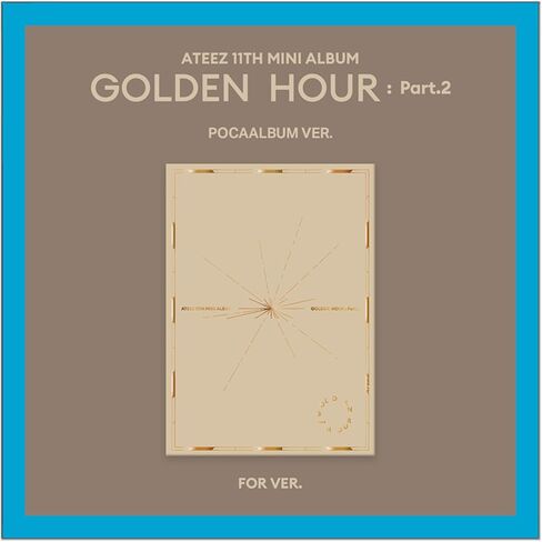 Ateez Golden Hour: Part2 11th Mini Album (Photobook - for Ver) in Saudi Arabia