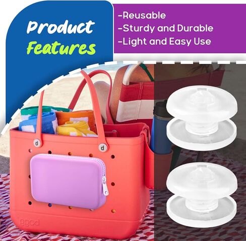 CONLI 12 زوجًا أزرار استبدال حامل الهاتف لحقيبة BOGG ، أدخل قطع غيار بديل حقيبة تخزين الهاتف المحمول استبدال الإبزيم الثابتة متوافقة مع إكسسوارات حقيبة BOGG in Kuwait