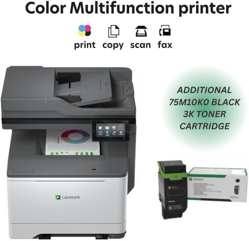 طابعة ليزر ملونة ليكسمارك CX532adwe MFP in Saudi Arabia