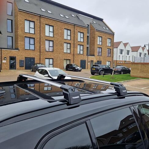 Roof Racks Cross Bars for Lexus RX RX350 RX350L RX450h RX450hL 2016-2024 Aluminum in Black or Gray Cross Bar Rooftop Cargo Carrier Luggage Kayak Canoe Bike Carrier (Black) in Kuwait