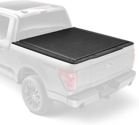 RealTruck TruXedo Lo Pro Soft Roll Up Truck Bed Tonneau Cover | 590601 | Fits 2001 - 2003 Ford F-150 SuperCrew 5' 6" Bed (66") in Saudi Arabia