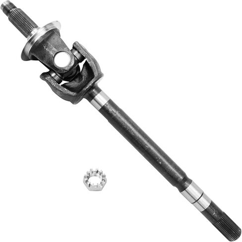 Detroit Axle-محور U-roy-fore-out-out for 03-08 Dodge RAM 2500 3500 ، محور جانب السائق w/u-joint 2003 2004 2005 2006 2007 2008 in Saudi Arabia