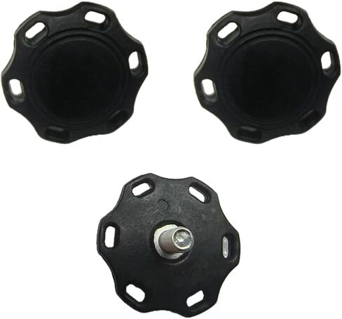 3 Pack Football Visor Clips Screw Replacement Football Eye Shield Thumb Screws Fastener Thumbscrew Knobs for Adult and Youth Football Helmets Visor Universal Repair Kit Spare Parts in Saudi Arabia