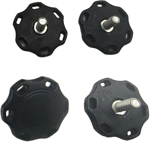 3 Pack Football Visor Clips Screw Replacement Football Eye Shield Thumb Screws Fastener Thumbscrew Knobs for Adult and Youth Football Helmets Visor Universal Repair Kit Spare Parts in Saudi Arabia