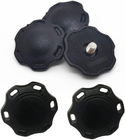 3 Pack Football Visor Clips Screw Replacement Football Eye Shield Thumb Screws Fastener Thumbscrew Knobs for Adult and Youth Football Helmets Visor Universal Repair Kit Spare Parts in Saudi Arabia