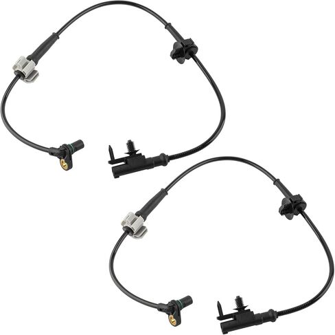 Boxi 2pcs ABS SPEED Sensor الجبهة اليسرى/اليمين متوافق مع Cadillac Escalade Chevy Silverado 1500 Tahoe Avalanche GMC Sierra 1500 Yukon Yukon XL 1500 ALS1465 ALS1464 15229012 22740468 22870821 SU9451 in Kuwait