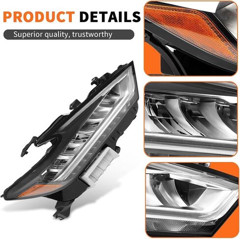 NI2502269 Left Driver Side Side Liptive متوافق مع 2019-2021 Maxima S ، SL ، SR ، SV ، Platinum in Kuwait