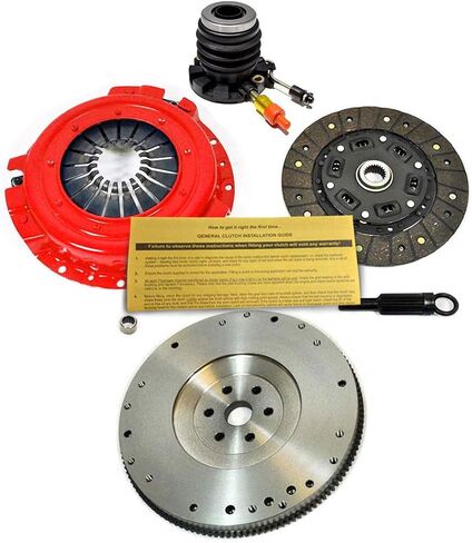 EFT Stage 1 Clutch Kit With Flywheel & Slave Cylinder For 1993-1995 Ford Ranger Mazda B2300 2.3L 4 Cylinder Engine - Performance Upgrade for Smooth Engagement & Drivability - 12 Month Brand Warranty in Saudi Arabia
