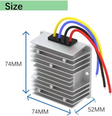 1pc Step-up 24v to 36v 5a 10a 30a Power Regulator Voltage converters for Converter Boost Supply Module(24V to 36V 30A) in Saudi Arabia