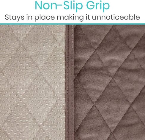Sures Waterproof Chair Pads for Incontinence (22" x 21") - Washable, Waterproof Seat Protector - Chair Protector Seat Cover - Absorbent Pad for Bed, Seat, Car, Wheelchair & Recliner (Brown, 4 Pack) in Kuwait