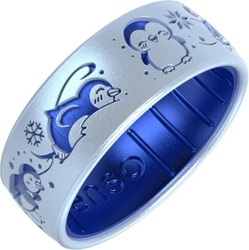 خواتم Enso Rings محفورة حلقة السيليكون - خواتم عطلة مريحة للغاية in Saudi Arabia