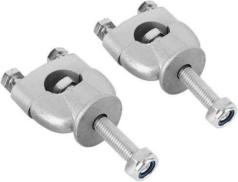 Majatou Motorcycle Handlebar Risers, Motorcycle Riser Handlebar Mount Clamp Lifte, 1 Pair 22mm Silver Handle Bar Mount Mounting Riser Clamp for ATV Motorcycles in Saudi Arabia