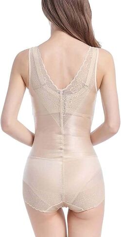 Bodysuit Breathable Shapewear Women Firm Tummy Butt Lifter Control Body Slimmer Full Body Shaper No Top Roll Corset in Saudi Arabia