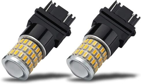 Mandark 7443 Car LED Bulb, 2PCS Super Bright Automotive Reverse Tail Brake Light, Vehicle Daytime Running Backup Lighting Replacement Accessories, Universal for SUV Sedan Truck (White) in Saudi Arabia
