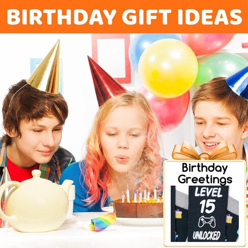 أفكار هدايا عيد الميلاد الثالث عشر من HAPPYPOP للأولاد - جوارب للأولاد والبنات بعمر 13 عامًا، هدايا عيد ميلاد للمراهقين الرسميين بعمر 13 عامًا in Saudi Arabia