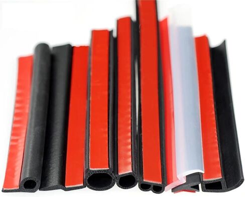 Auto Rubber Seal Soundproof Car Door Seal Strip - Big D Z P 9 Type Sound Insulation Weatherstrip for Vehicle Doors(P door 2Meter) in Saudi Arabia