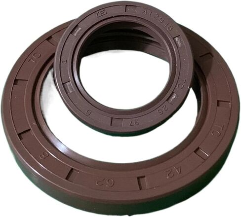 1Piece 25 * 38 * 5 25x38x5 Fluoro FKM Fluorine Rubber Spring Two Lip TC Gasket Radial Shaft Skeleton Oil Seal in Saudi Arabia