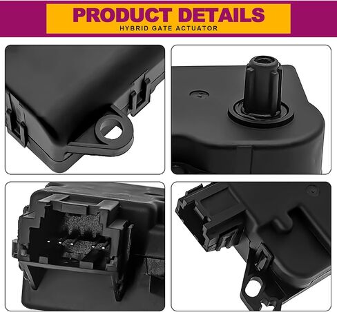 HVAC Blend Door Actuator Compatible with Ford Explorer/Flex/Taurus 2011-2019 & Lincoln MKS/MKT 2010-2019 – Replaces AA5Z-19E616-C, 604-234, YH-1779 (Main Air Inlet & Temperature Control) in Saudi Arabia
