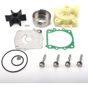 GlückMarine 63VW0078 Water Pump Impeller Repair Kit with Housing for Yamaha 6-30 HP Outboard Boat Motors Replacement 63V-W0078-00 63V-W0078-01 Sierra 18-3412 18-3433 Marine Engine in Kuwait